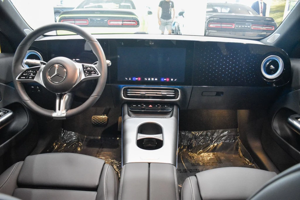 2026 Mercedes-Benz CLA 350 4MATIC interior, dashboard, Black