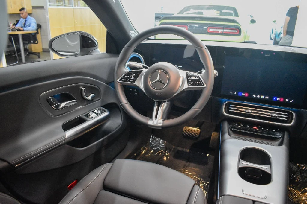 2026 Mercedes-Benz CLA 350 4MATIC interior, dashboard, Black
