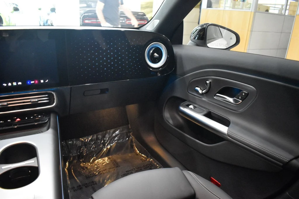 2026 Mercedes-Benz CLA 350 4MATIC interior, door panel, Black