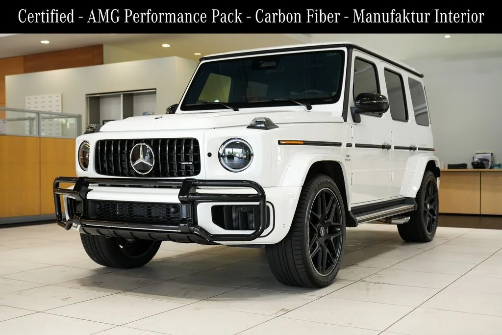 2026 Mercedes-AMG G 63 for sale, exterior, White