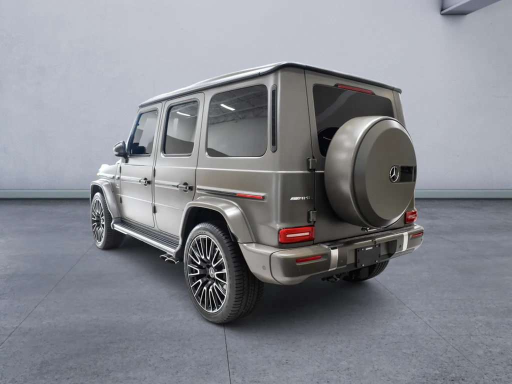 2026 Mercedes-AMG G 63, rear three-quarter view, Green