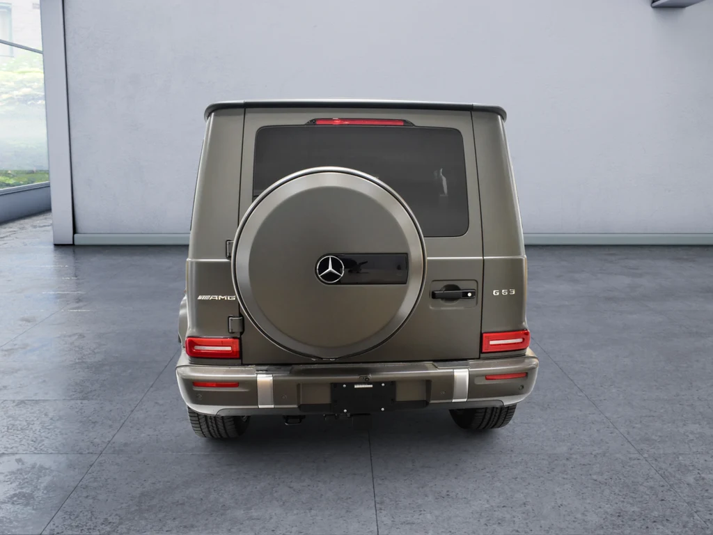 2026 Mercedes-AMG G 63, rear three-quarter view, Green