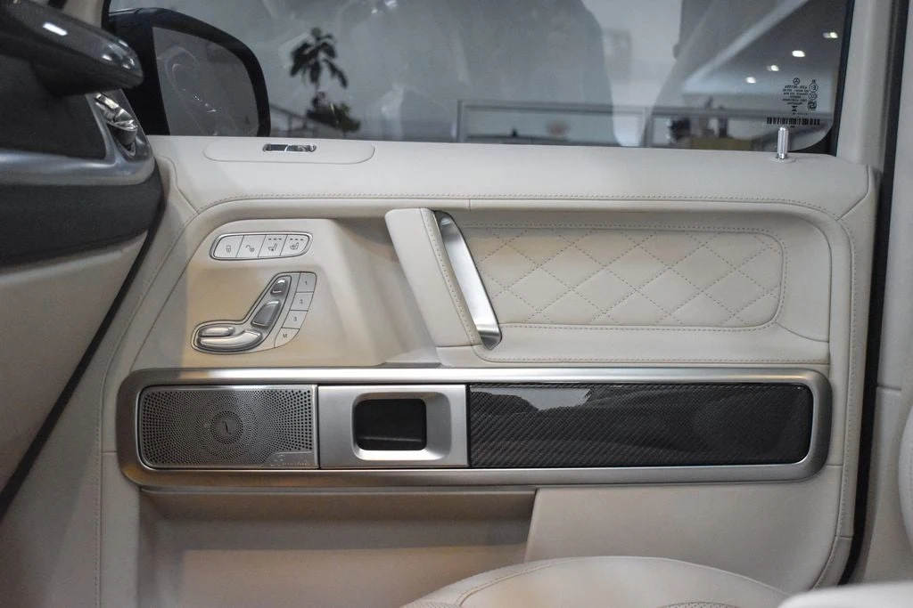 2026 Mercedes-AMG G 63 interior, door panel, Macchiato Beige/Magma Grey
