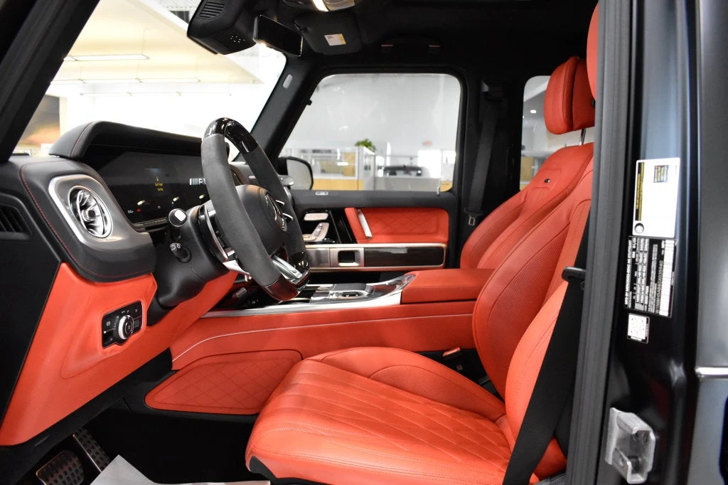 2025 Mercedes-AMG G 63 interior, Red Pepper/Black
