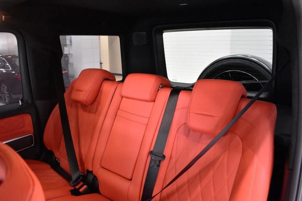 2025 Mercedes-AMG G 63 interior, seats, Red Pepper/Black