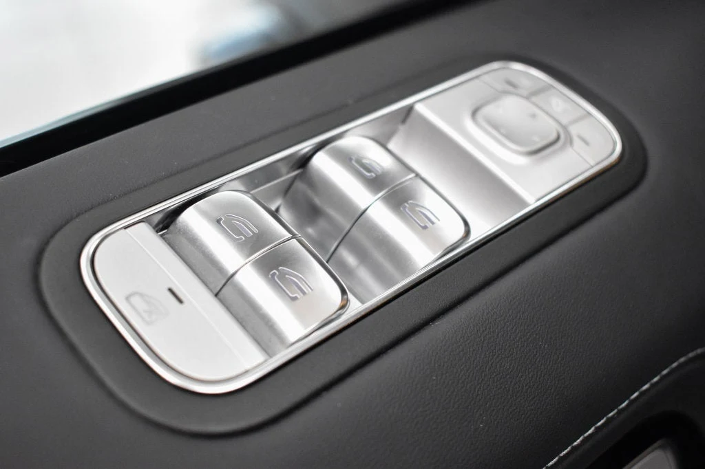 2025 Mercedes-AMG G 63 interior, center console, Black