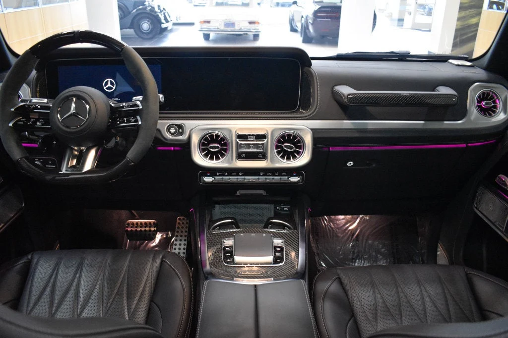 2025 Mercedes-AMG G 63 interior, Black