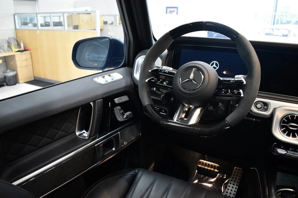 2025 Mercedes-AMG G 63 interior, dashboard, Black