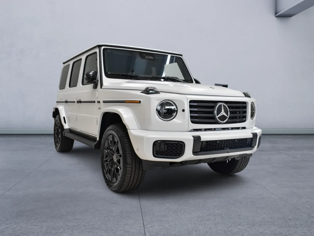 2025 Mercedes-Benz G 580 with EQ Technology for sale, exterior, White