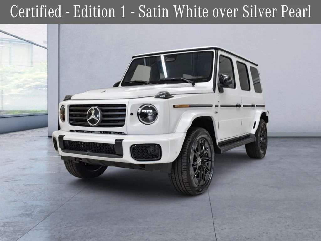 2025 Mercedes-Benz G 580 with EQ Technology for sale, exterior, White
