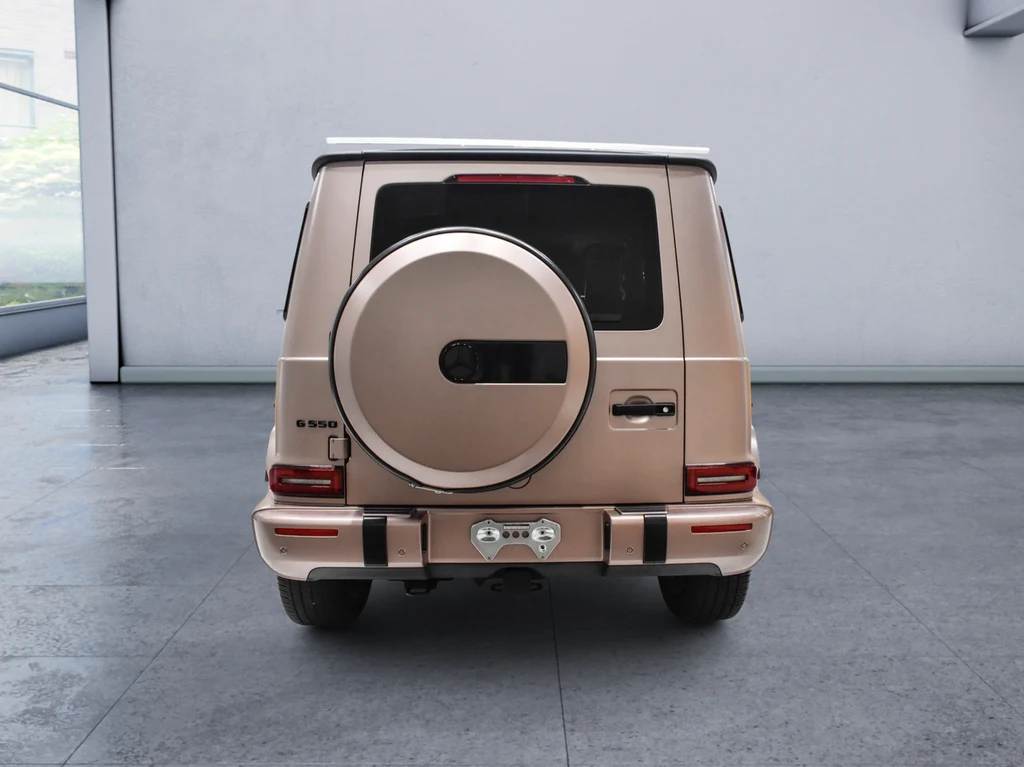 2024 Mercedes-Benz G 550 Stronger Than Diamonds Edition, rear three-quarter view, Grey