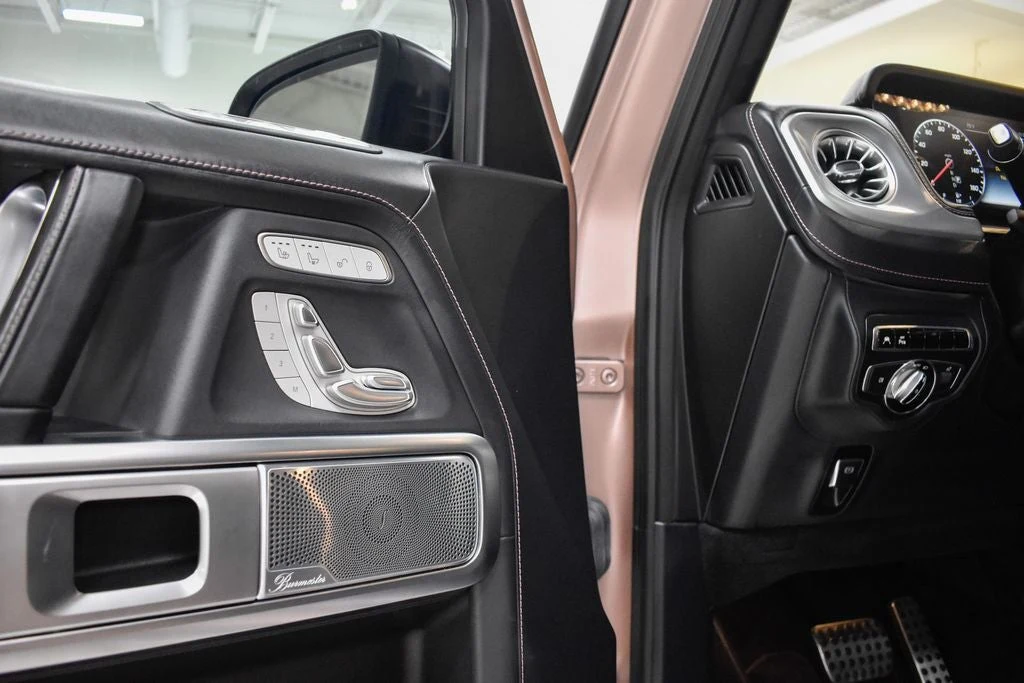 2024 Mercedes-Benz G 550 Stronger Than Diamonds Edition interior, door panel, Black
