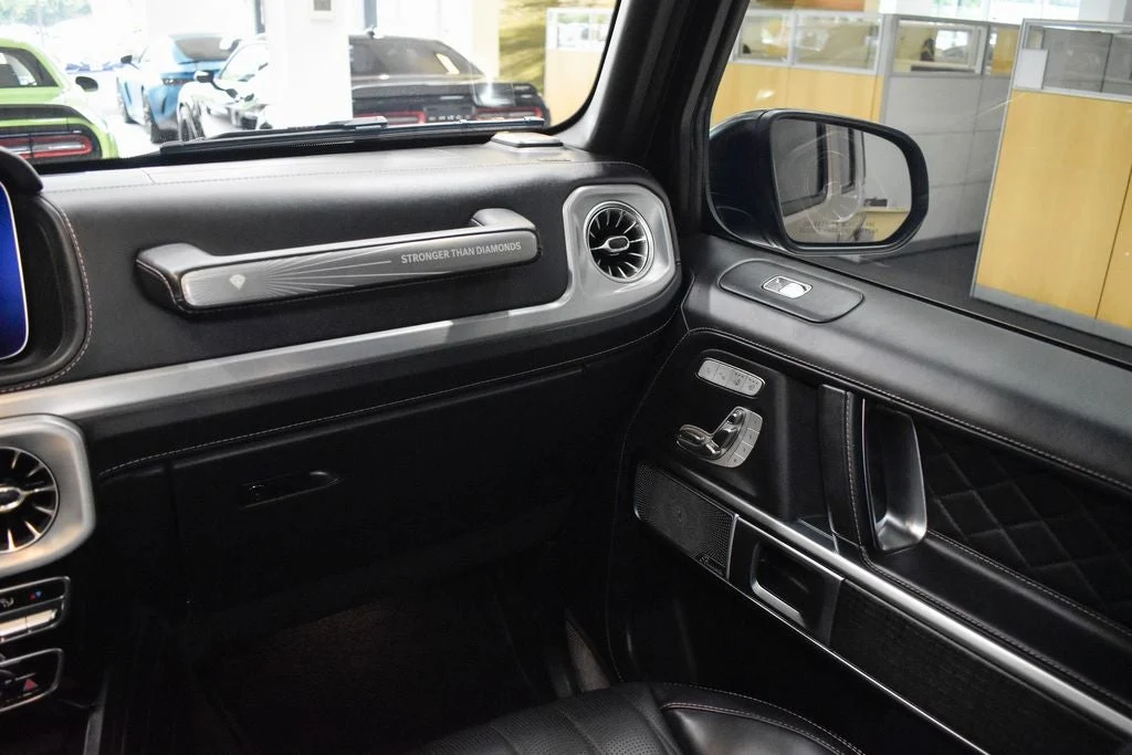 2024 Mercedes-Benz G 550 Stronger Than Diamonds Edition interior, door panel, Black
