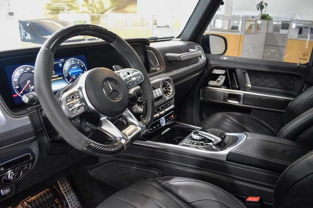 2024 Mercedes-AMG G 63 interior, dashboard, Black
