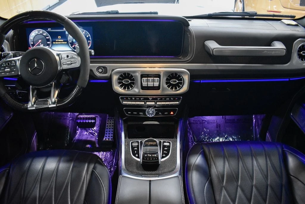 2024 Mercedes-AMG G 63 interior, Black