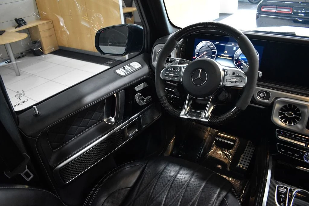 2024 Mercedes-AMG G 63 interior, Black