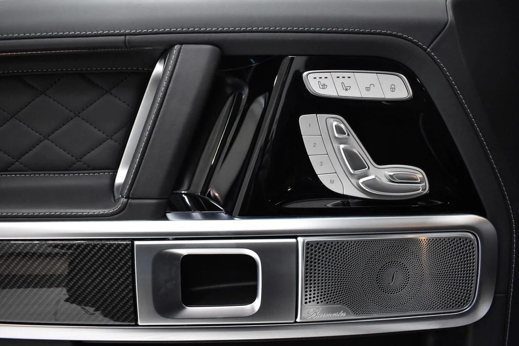 2023 Mercedes-AMG G 63 interior, center console, Black