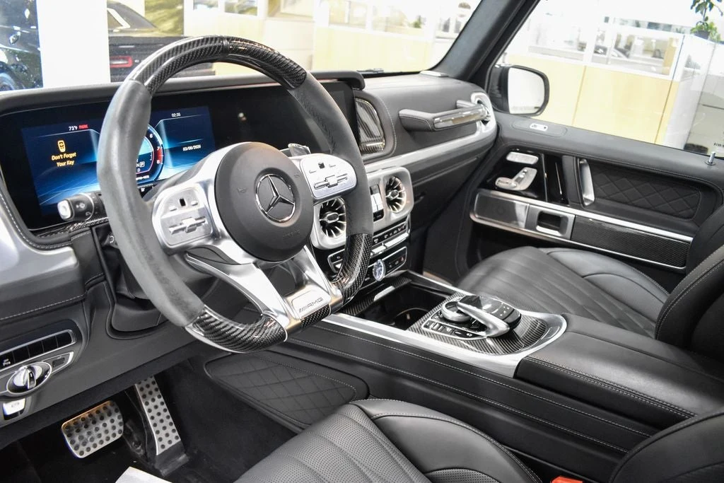 2023 Mercedes-AMG G 63 interior, dashboard, Black