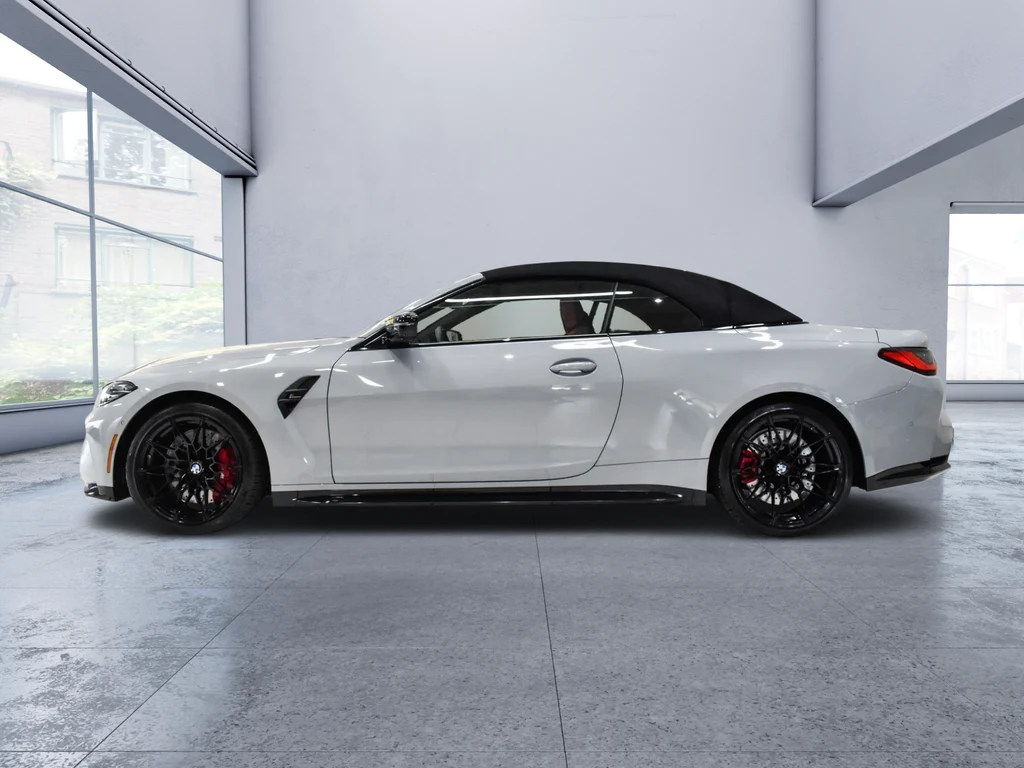 2024 BMW M4 Competition Convertible, side profile, Grey