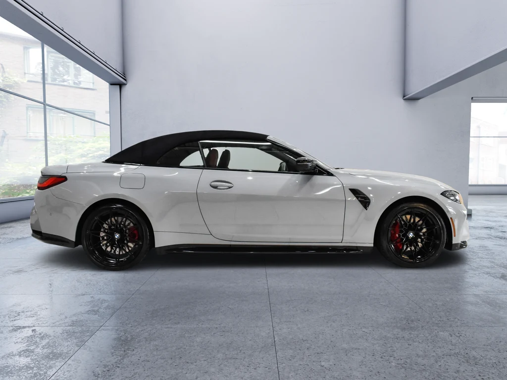 2024 BMW M4 Competition Convertible, side profile, Grey