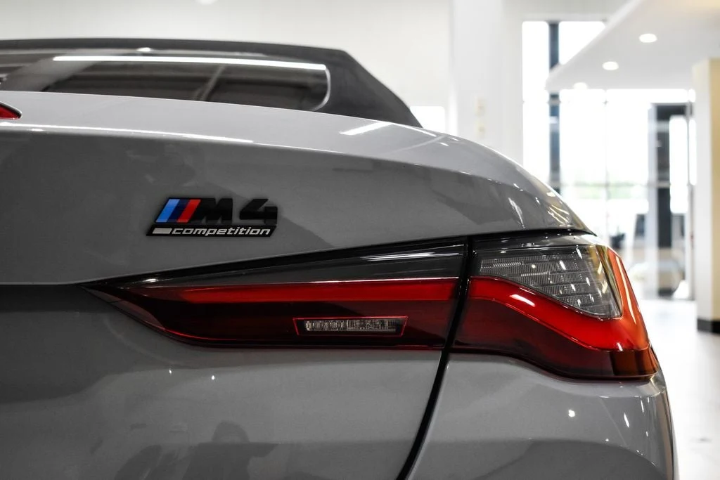2024 BMW M4 Competition Convertible for sale, exterior, Grey
