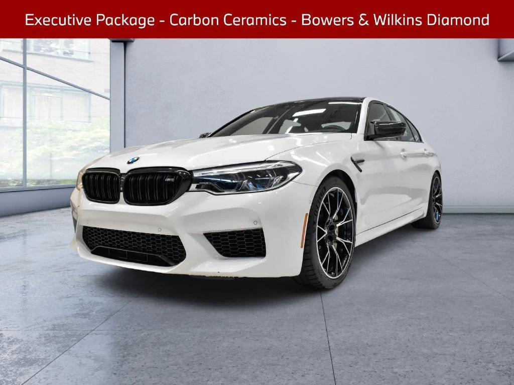 2019 BMW M5 Competition for sale, exterior, White