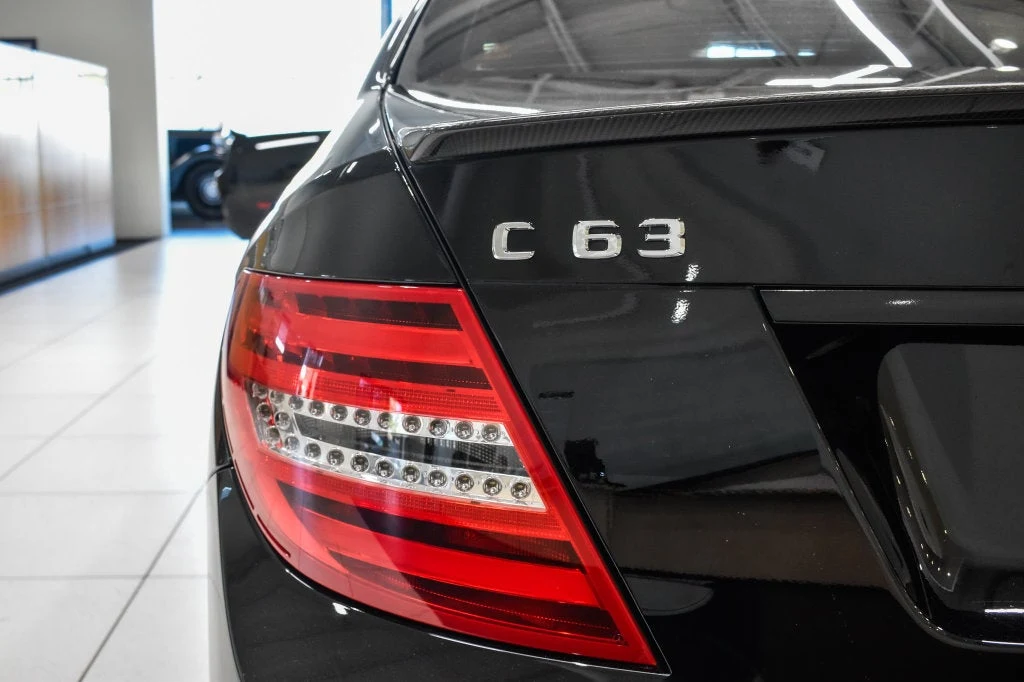 2013 Mercedes-Benz C 63 AMG Sedan for sale, exterior, Black