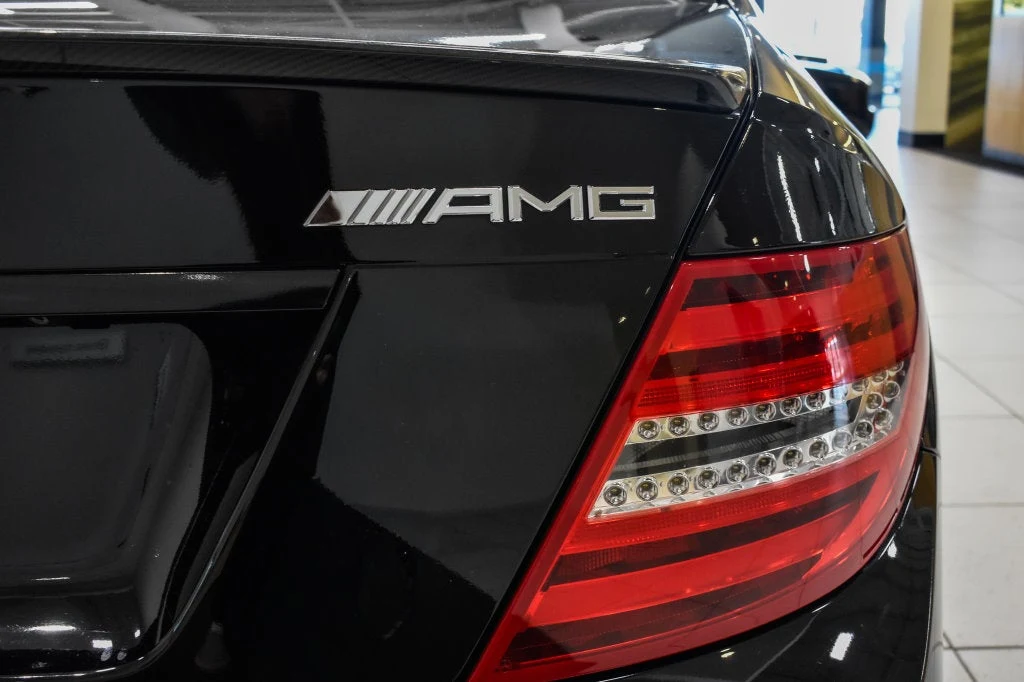 2013 Mercedes-Benz C 63 AMG Sedan for sale, exterior, Black