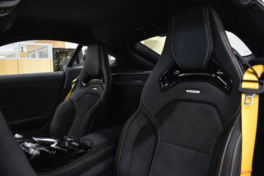 2018 Mercedes-AMG GT R interior, seats, Black