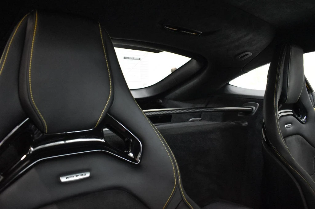 2018 Mercedes-AMG GT R interior, door panel, Black