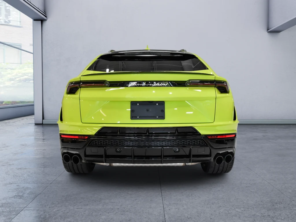 2023 Lamborghini Urus S, rear three-quarter view, Green