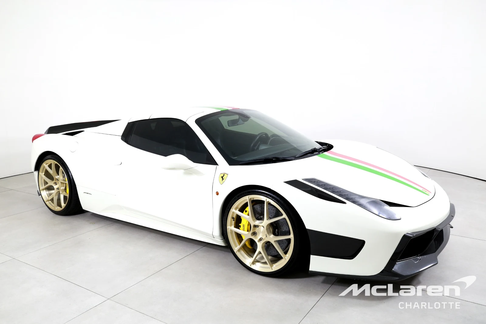 2014 Ferrari 458 Spider for sale at McLaren Charlotte