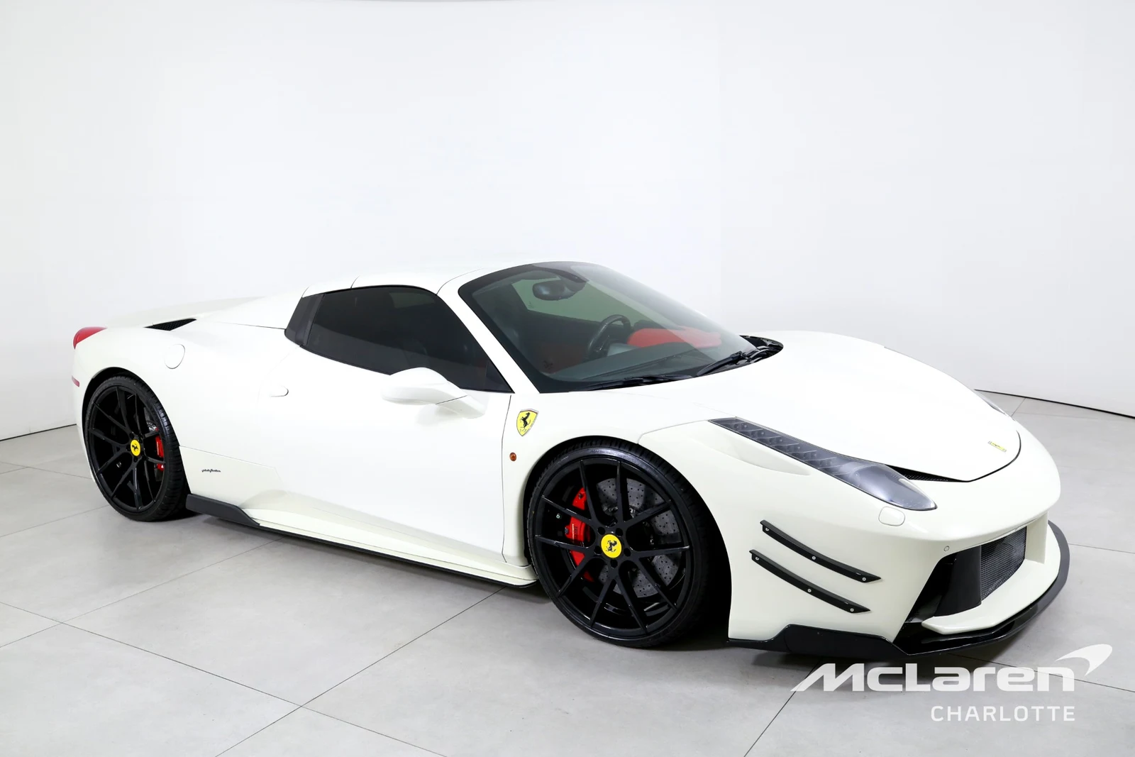 2014 Ferrari 458 Spider for sale at McLaren Charlotte