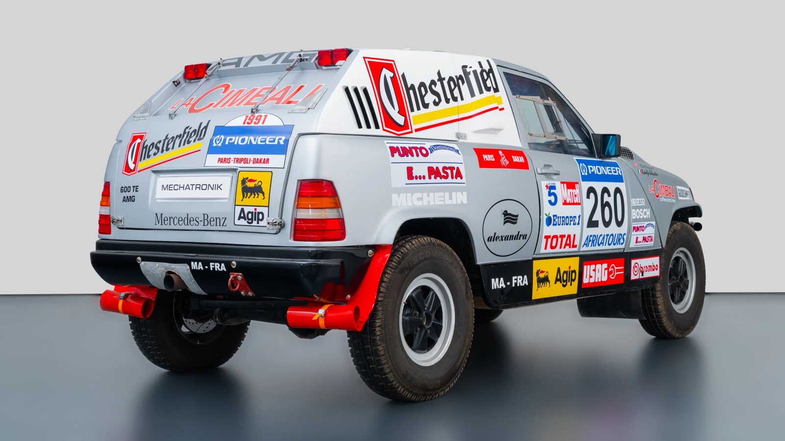 Mercedes-Benz G 600 TE AMG Paris-Dakar, 4/10