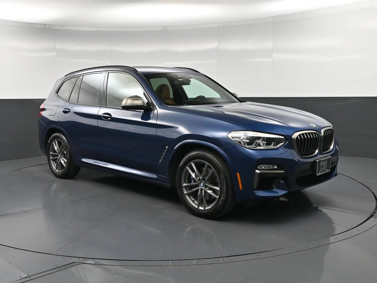 2019 BMW X3 M40i for sale, front three-quarter view, Blue