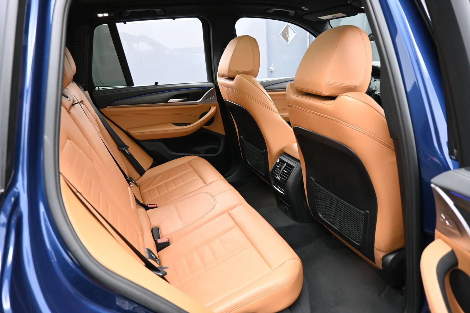 2019 BMW X3 M40i interior, seats, Cognac