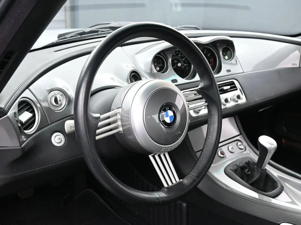 2001 BMW Z8 interior, Black/Black