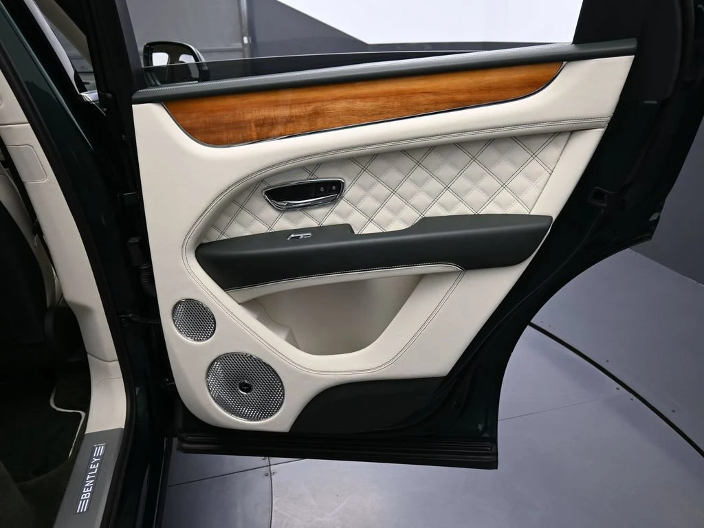 2022 Bentley Bentayga V8 First Edition interior, door panel, Linen