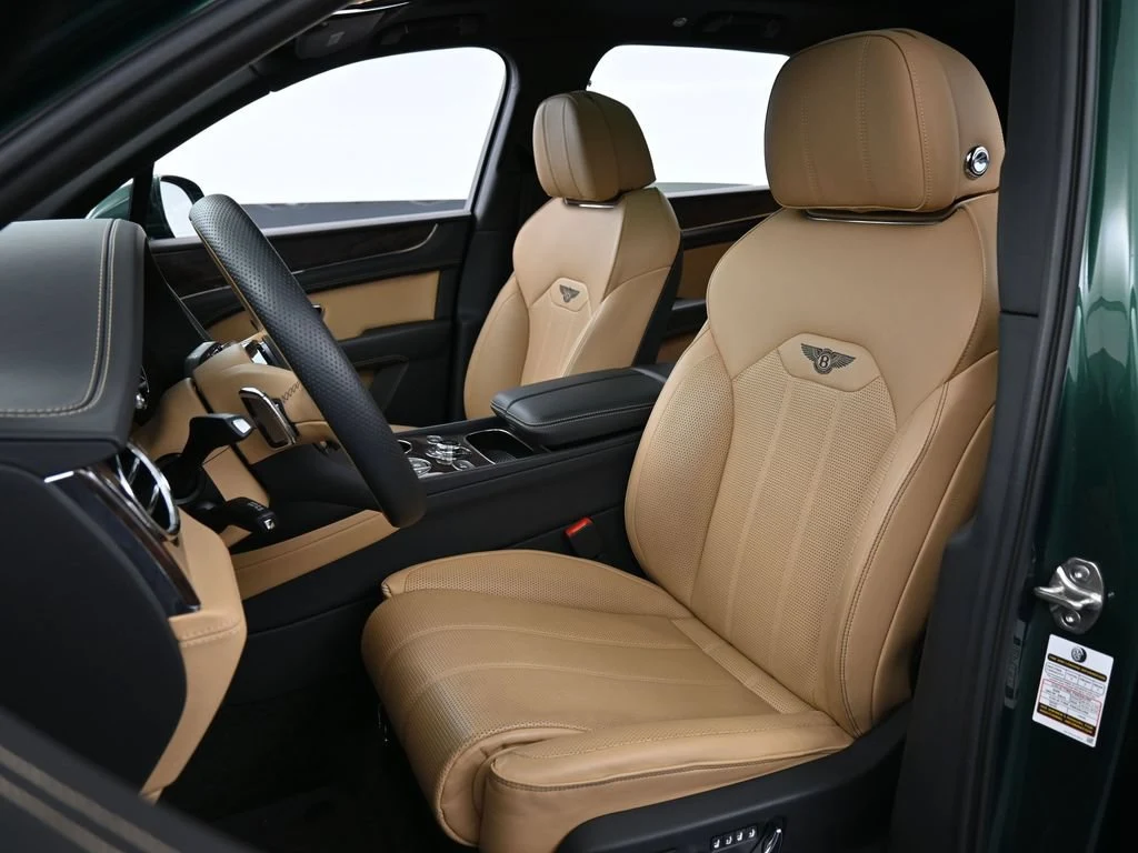 2023 Bentley Bentayga V8 interior, seats, Camel