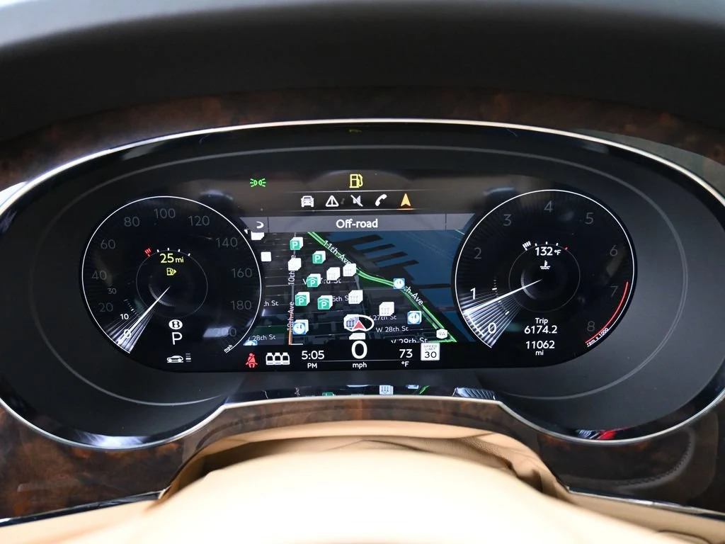 2023 Bentley Bentayga V8 interior, Camel