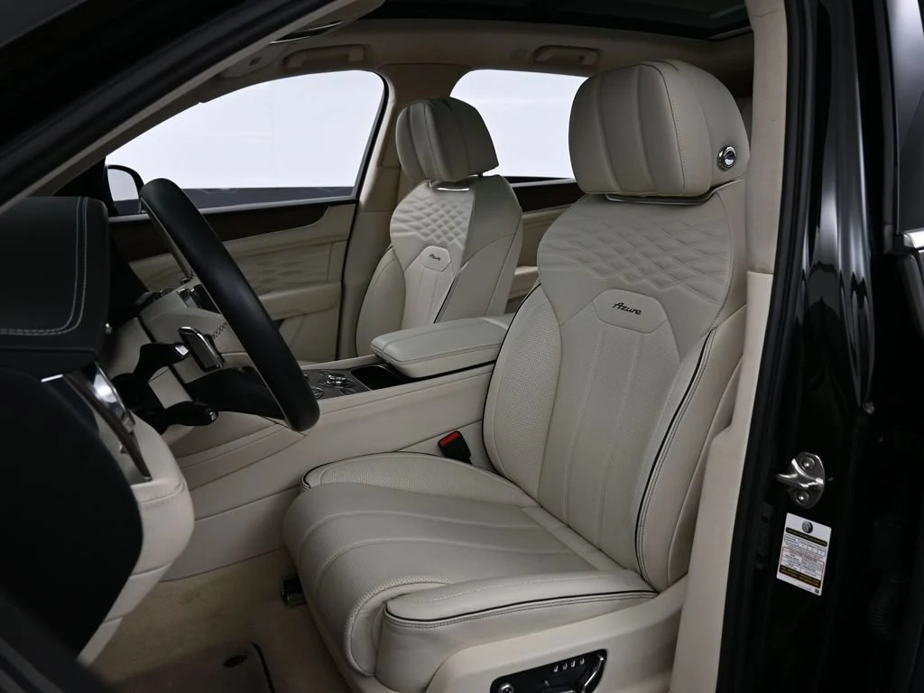 2024 Bentley Bentayga Azure interior, seats, Linen