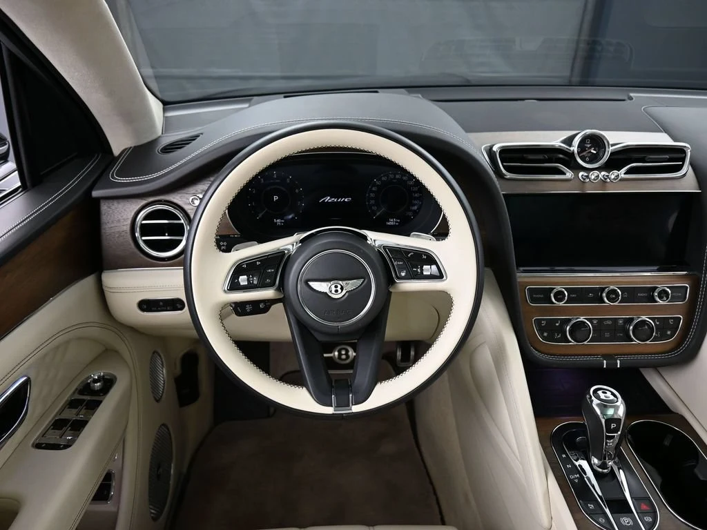 2024 Bentley Bentayga Azure interior, dashboard, Linen