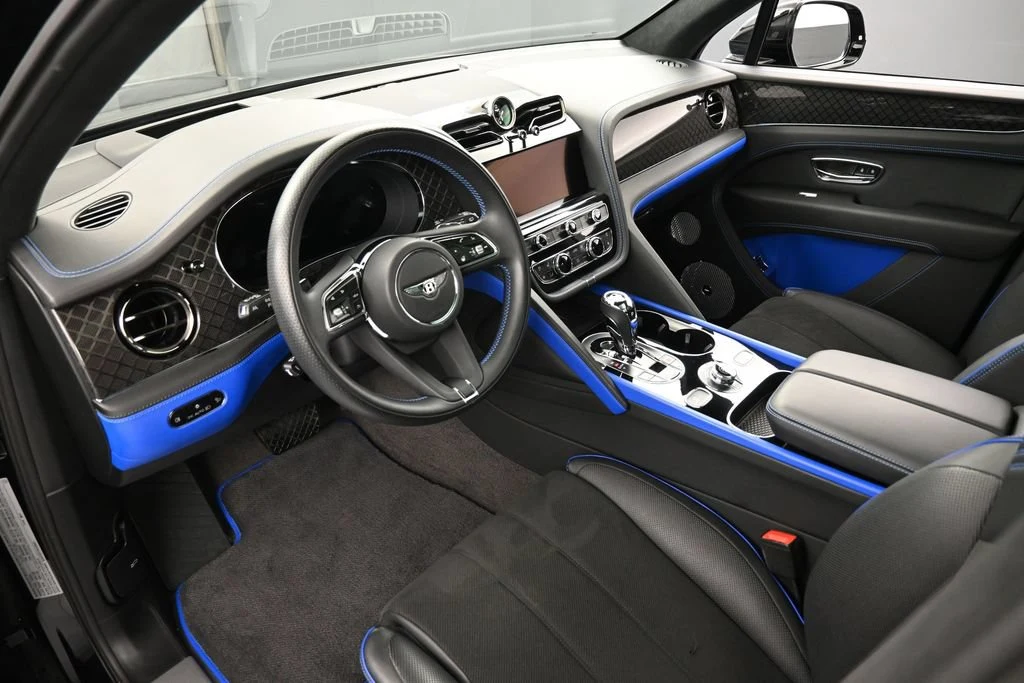 2025 Bentley Bentayga S Black Edition interior, dashboard, Beluga