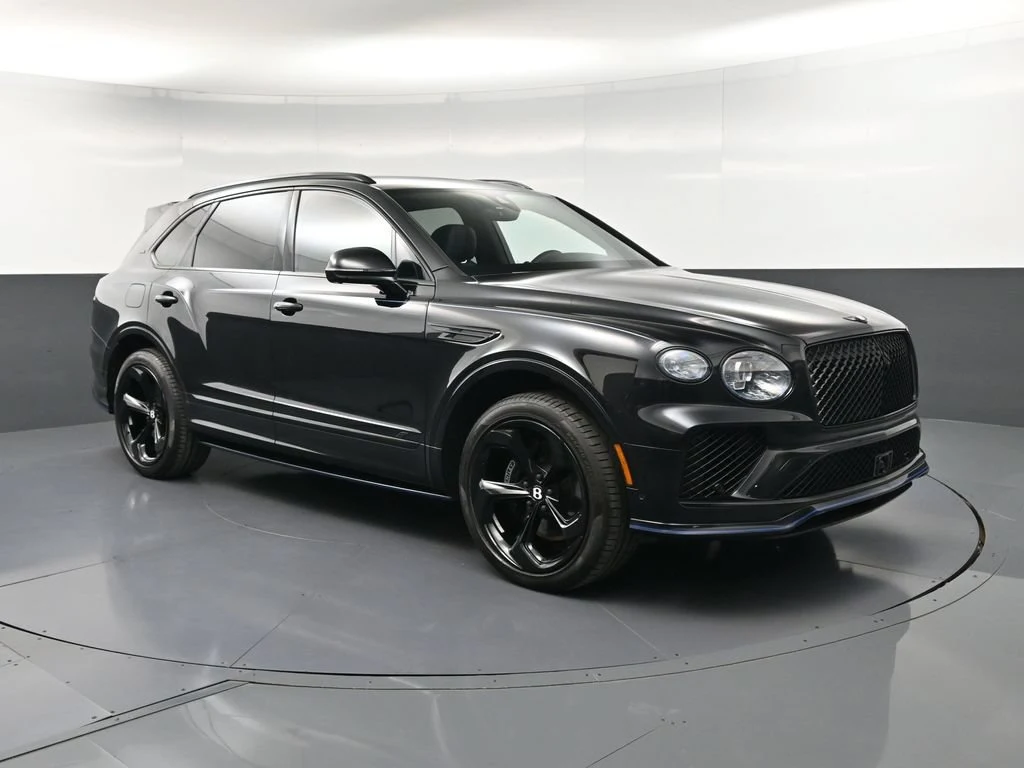 2025 Bentley Bentayga S Black Edition for sale, front three-quarter view, Black