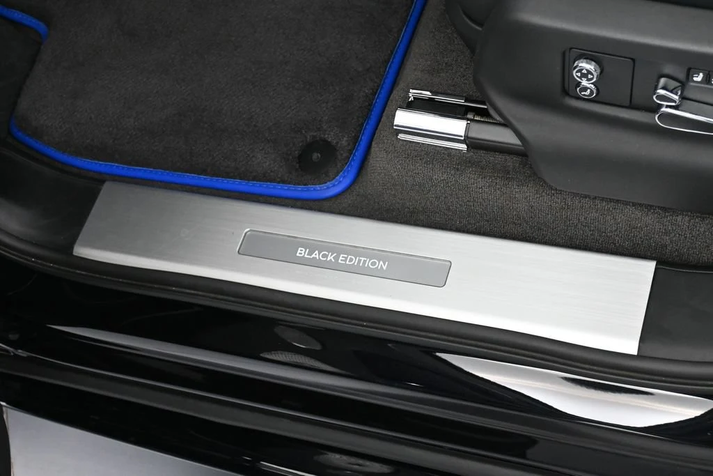 2025 Bentley Bentayga S Black Edition interior, door sill, Beluga