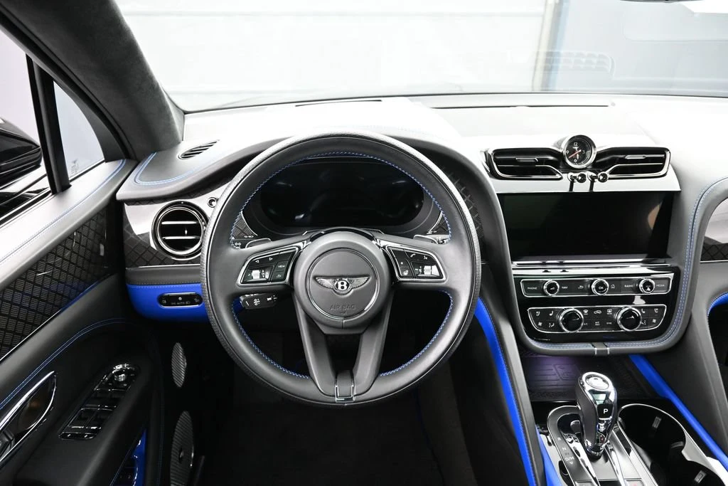 2025 Bentley Bentayga S Black Edition interior, dashboard, Beluga