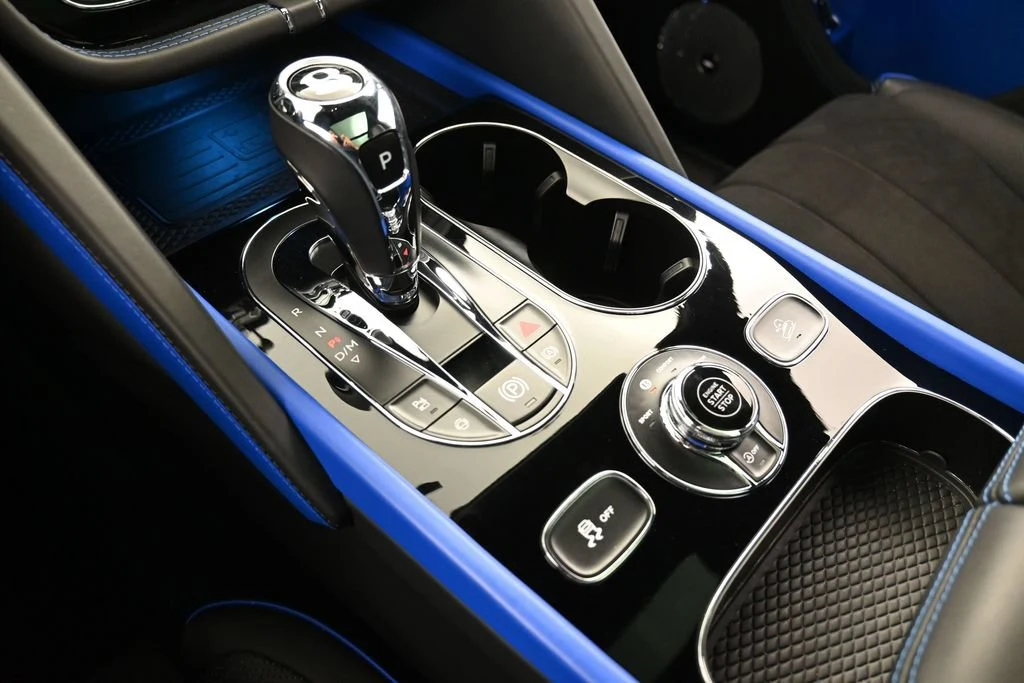 2025 Bentley Bentayga S Black Edition interior, center console, Beluga