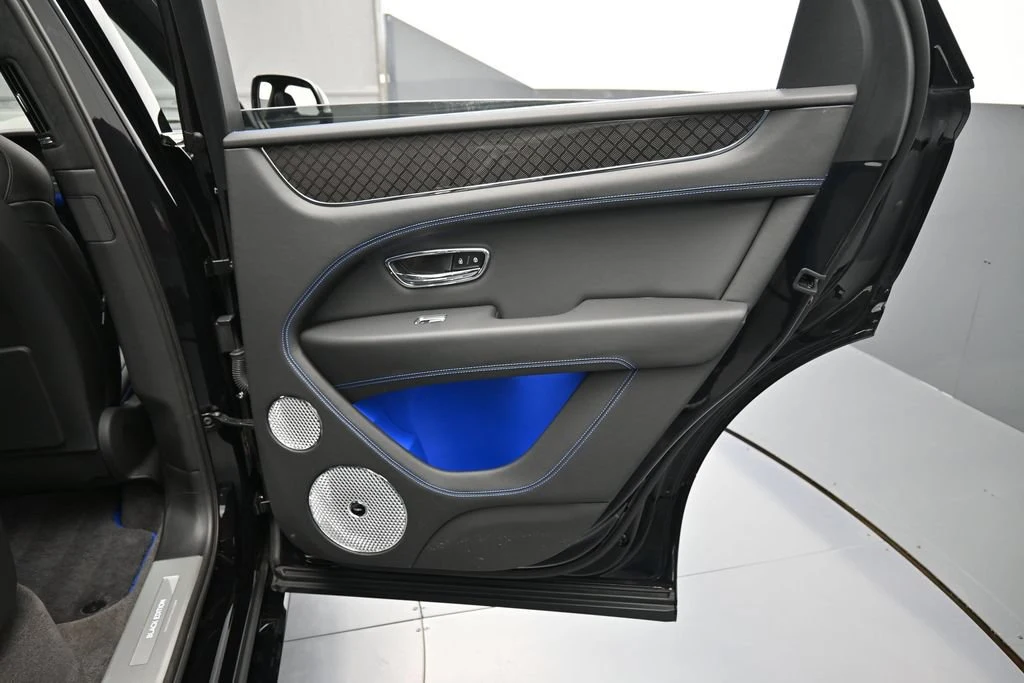 2025 Bentley Bentayga S Black Edition interior, door panel, Beluga