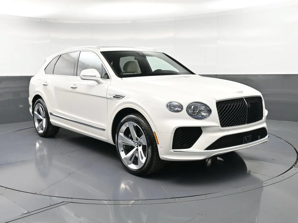 2026 Bentley Bentayga V8 for sale, front three-quarter view, White