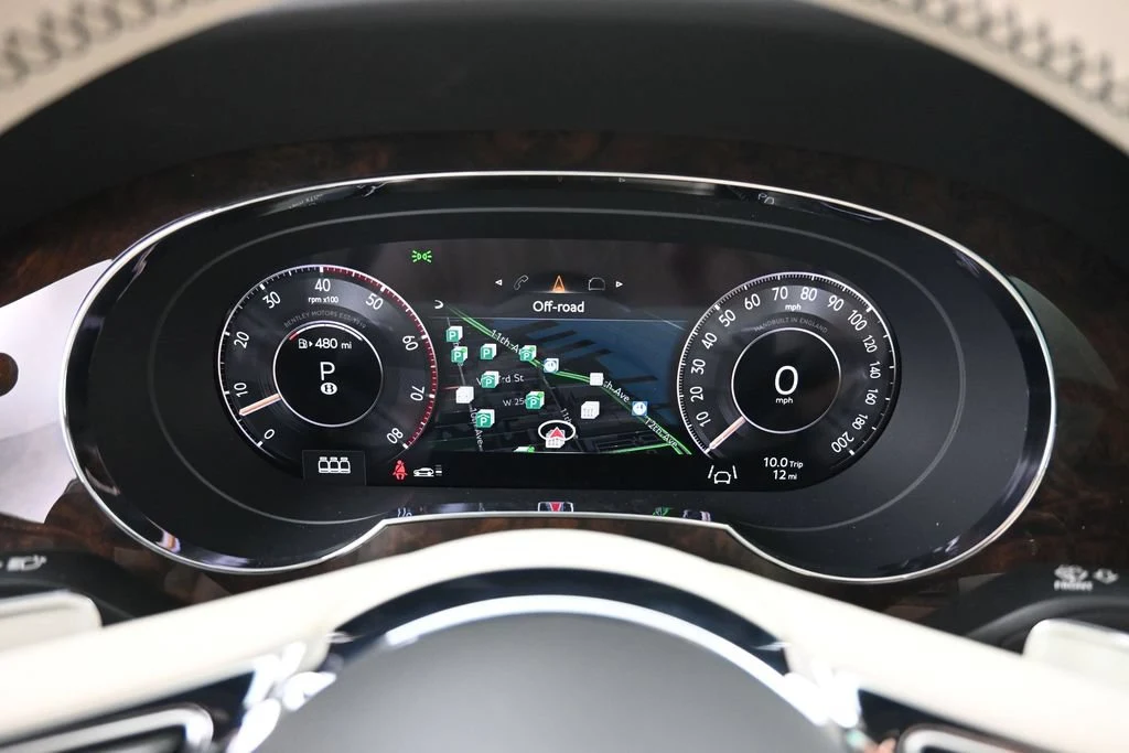 2026 Bentley Bentayga V8 interior, Linen